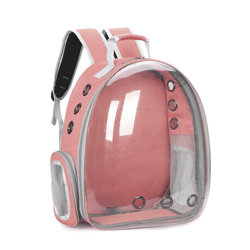 18Colors Carrier for Cat Puppy Breathable Portable Pet Bag Stroller Carrying Backpack Transparent Space Backpack Travel Products