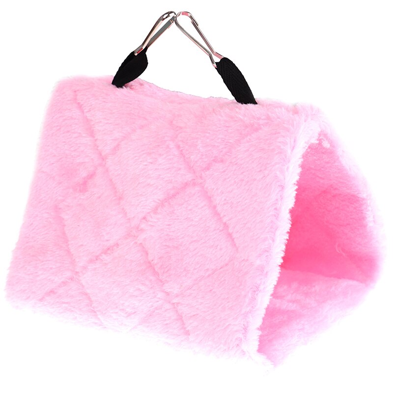 Winter Warm Bird Nest Parrot Budgerigar Flannel Cotton Nest For Hammock Cage Hut Tent Bed Hanging Cave Small Pets Bird Supplies