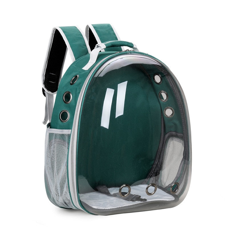 18Colors Carrier for Cat Puppy Breathable Portable Pet Bag Stroller Carrying Backpack Transparent Space Backpack Travel Products