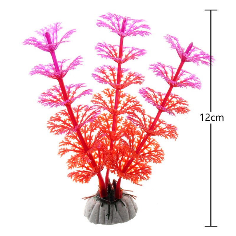 Artificial Seaweed Water Plants for Aquarium Plastic Fish Tank Plant Water Weeds Ornament Grass Viewing Decorations Accessories