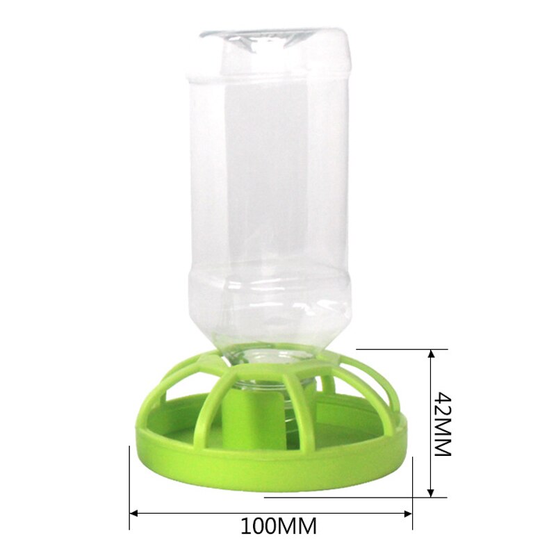 Reptile Water Drinker Dispenser Drinking Bowl Lizard Feeder Round Dish Drink Bottle Tray For Tortoises Gecko Turtles Accessories