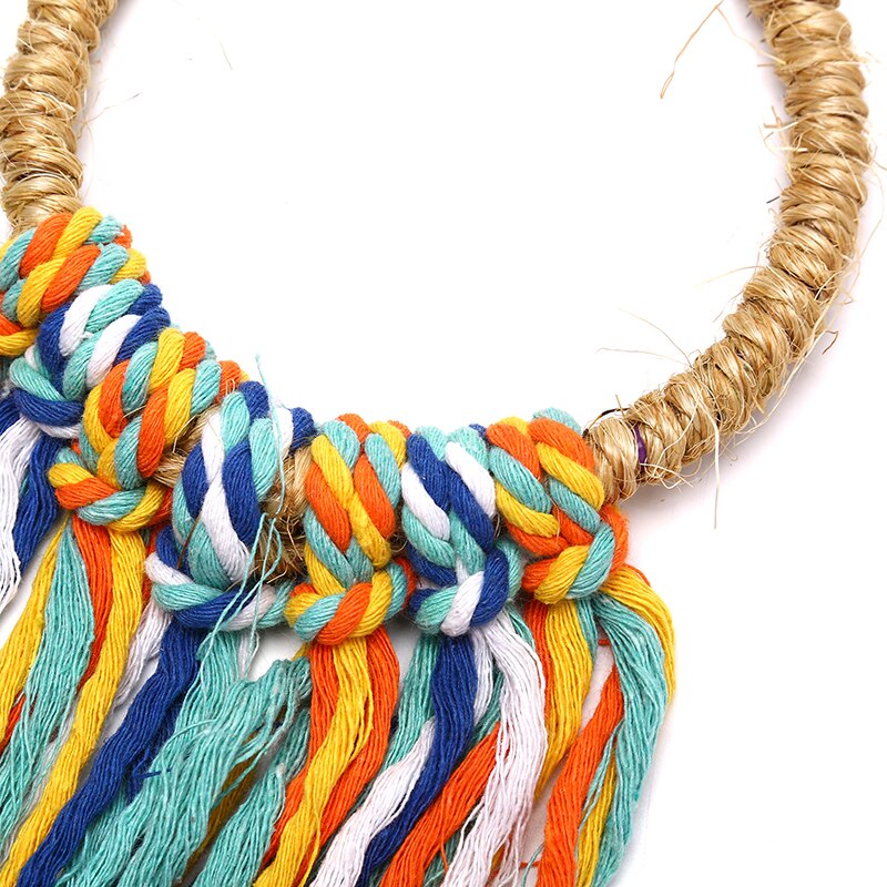 14/20cm Pet Bird Parrot Toy Cotton Rope Circle Colorful Toys Chewing Bite Perch Hanging Cage Swing Stand Climb Toy Bird Supplies