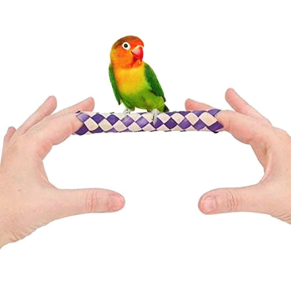 24pcs Parrot Chewing Toys Colorful Lightweight Bird Shredder-Toys Bird Cage Accessories Pet Products