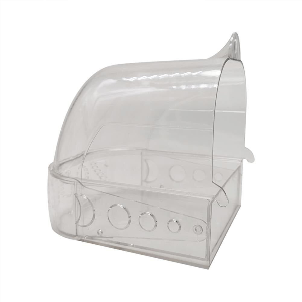 Parrot Shower Large Bathroom Bird Cage Supplies Multi-purpose Bath Room Bather Feeding Box Bird Bath Tub