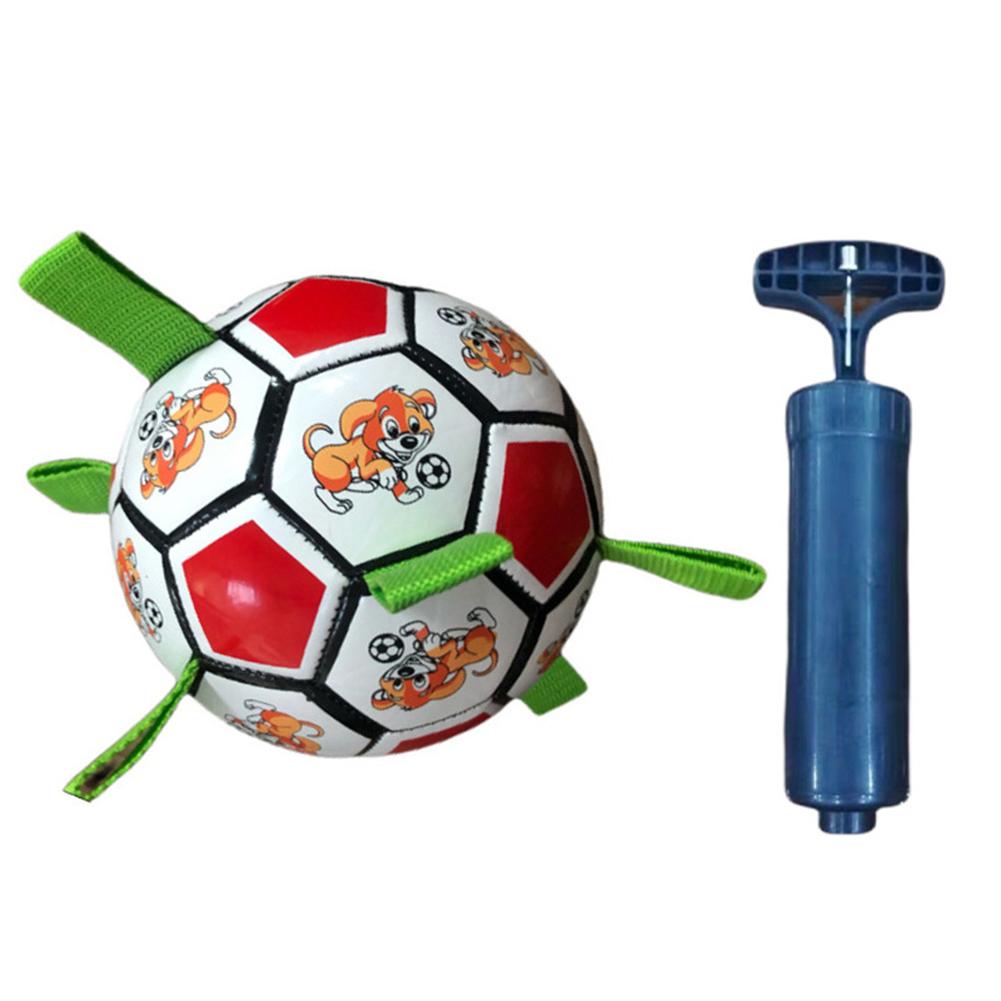 Pet Dog Football Toys Multi-functional Bite-resistant Dog Outdoor Interactive Training Toys Chew Toy