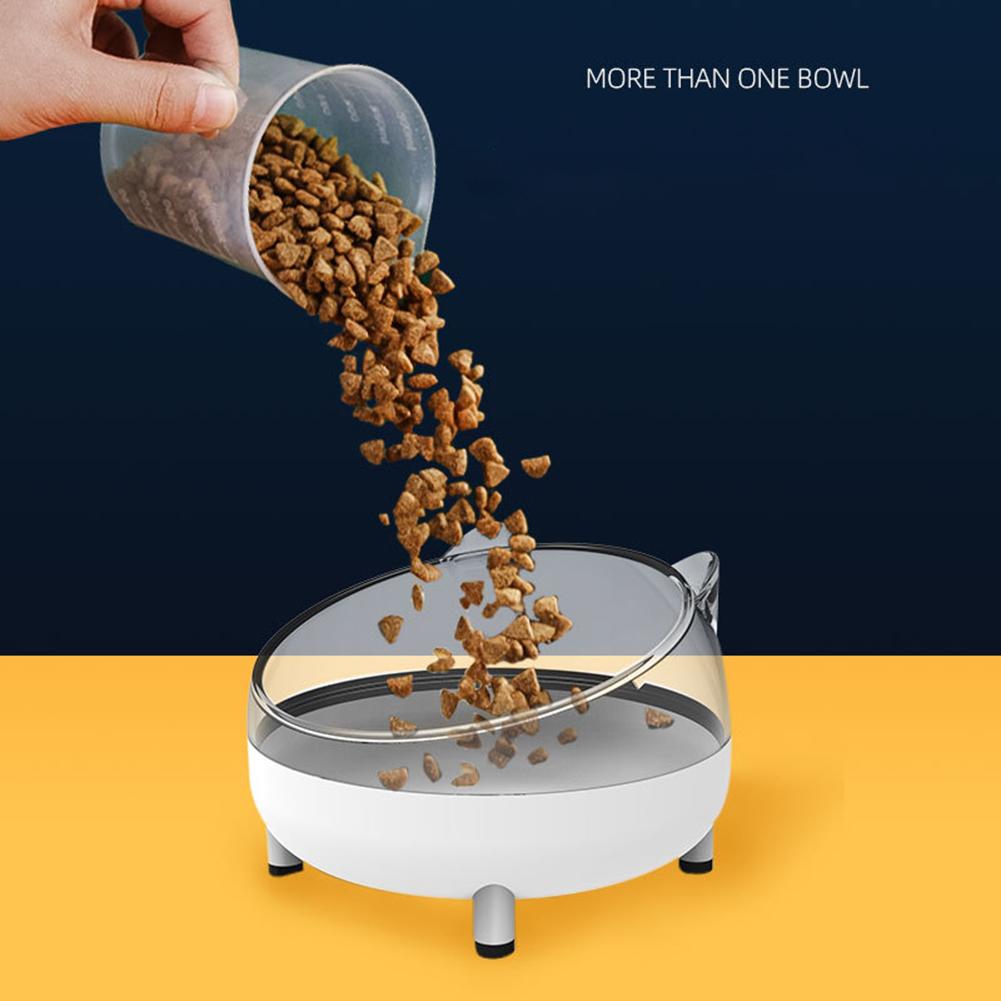 Cat Food Bowl Multipurpose Anti Slip Detachable Design Pet Feeder Water Dispenser Container Pet Supplies