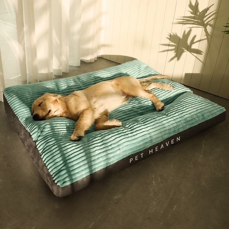 HOOPET Dog Mat Sleeping with Winter Floor Mat Removable And Washable Pet Four Seasons Universal Kennel Winter Large Dog