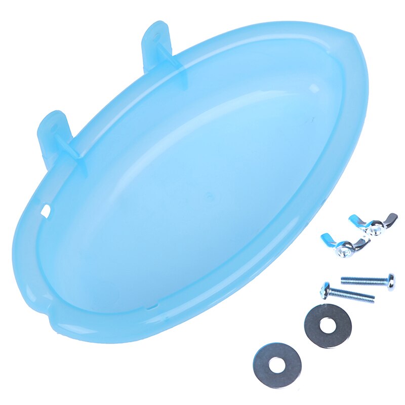 1PC Bird Bathtub Pet Parrots Cage Hanging Feeder Bowl Plastic Bathing Shower Box Baths Tub Bird Water Drinker Accessories