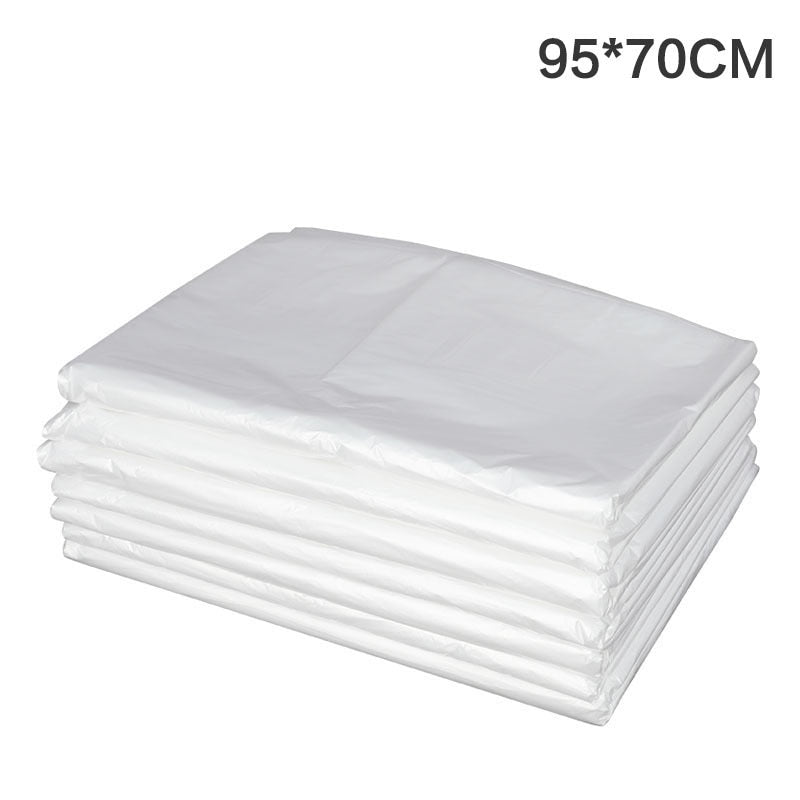 50Pcs Disposable Rabbit Cage Liner 4Size Plastic Bunny Cage Mat Film Replacement Diapers Universal Toilet Film For Small Animals