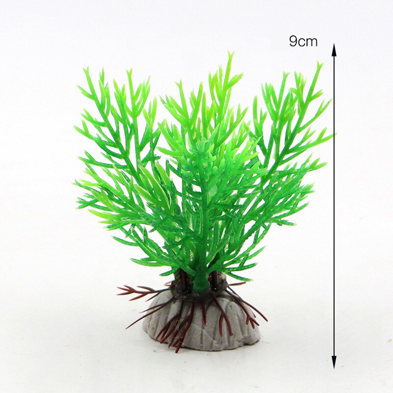 Artificial Seaweed Water Plants for Aquarium Plastic Fish Tank Plant Water Weeds Ornament Grass Viewing Decorations Accessories
