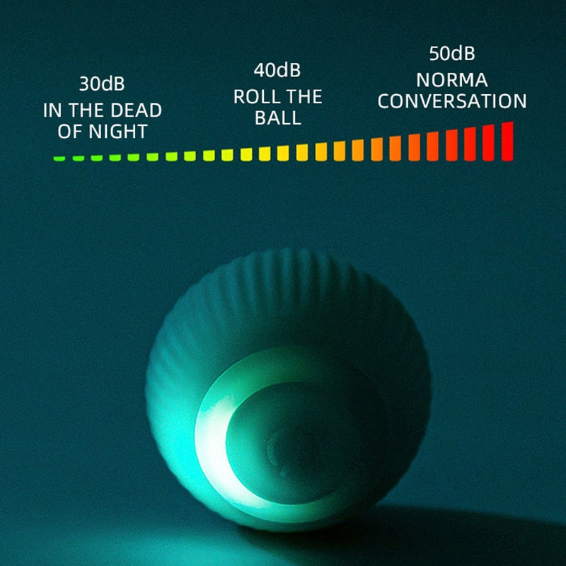 HOOPET Electric Rolling Ball Cat Toys Interactive Training For Small Dog Automatic Self-moving Kitten Toy Pet Accessories
