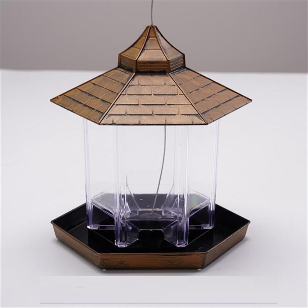 Wild Bird Feeder Outside Anti Squirrel Hanging Bird Feeder For Garden Patio Outdoor Decoration