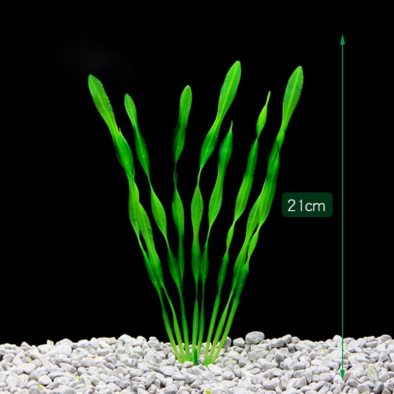 Artificial Seaweed Water Plants for Aquarium Plastic Fish Tank Plant Water Weeds Ornament Grass Viewing Decorations Accessories