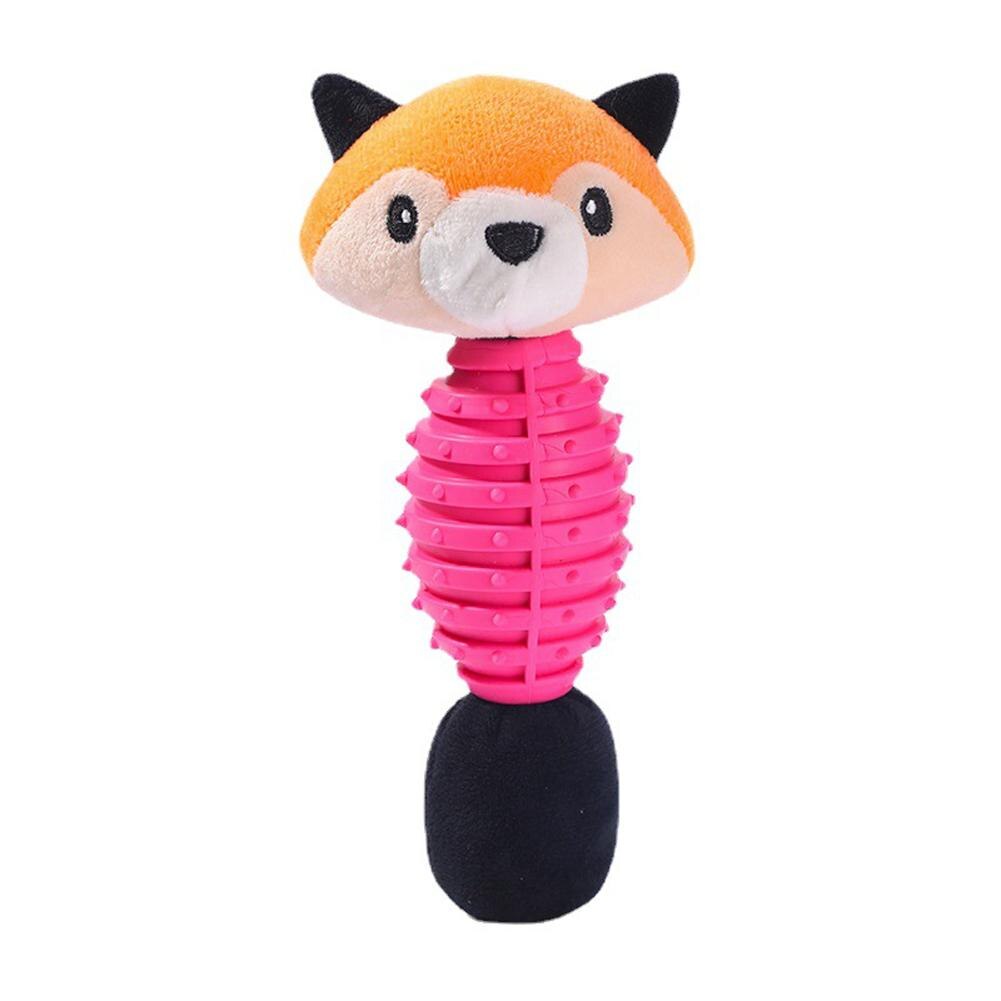 Pet Dog Plush Toys With Tail Bite-resistant Sounding Paper Interactive Toys Pet Supplies For Relieve Boredom