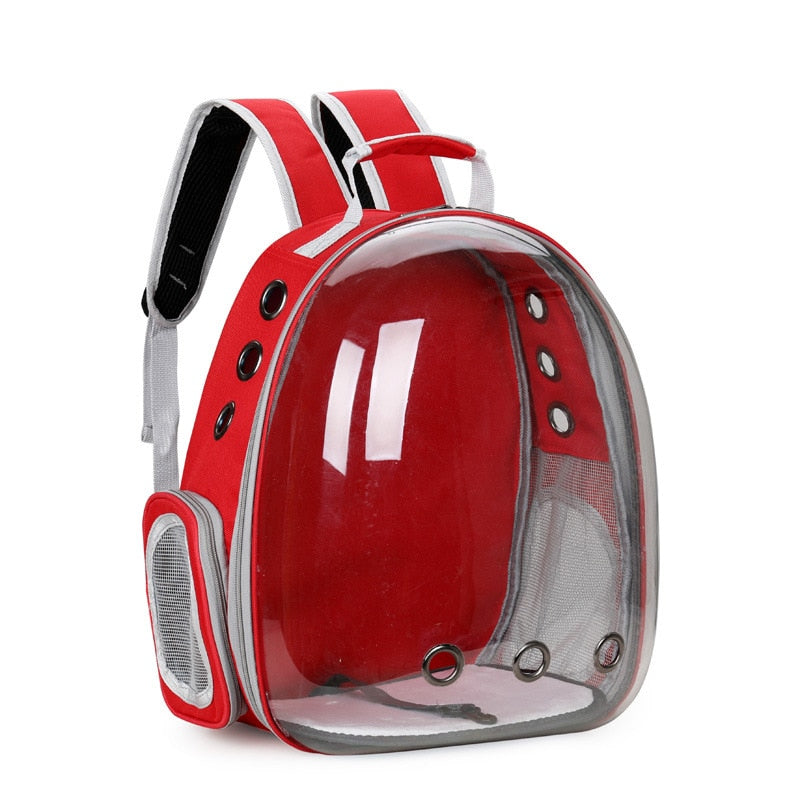 18Colors Carrier for Cat Puppy Breathable Portable Pet Bag Stroller Carrying Backpack Transparent Space Backpack Travel Products