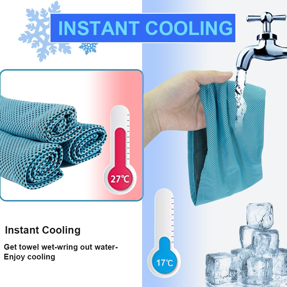 Summer Dog Pet Cooling Bandana Collar Sunstroke Prevention Puppy Scarf Ice Cooling Collars for Small Medium Large Dogs Pitbull