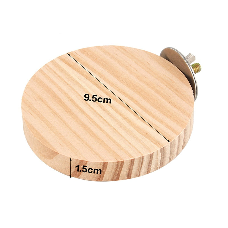 Parrot Bird Wood Perch Stand Platform Rectangle Fan-shaped Shelf Stand Board For Budgie Parakeet Cockatiel Hamster Gerbil Rat