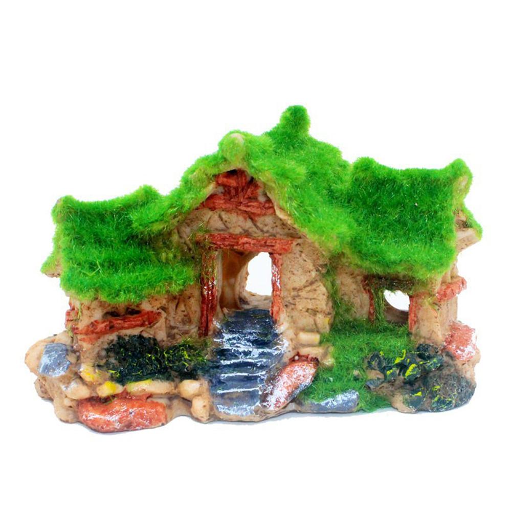 Simulation Moss Coral Reef Artificial Ornaments Resin Rockery Fish Tank Aquarium Landscaping Decoration