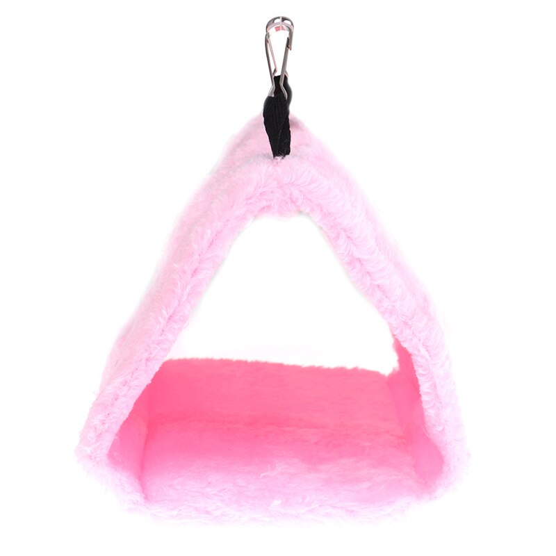 Winter Warm Bird Nest Parrot Budgerigar Flannel Cotton Nest For Hammock Cage Hut Tent Bed Hanging Cave Small Pets Bird Supplies