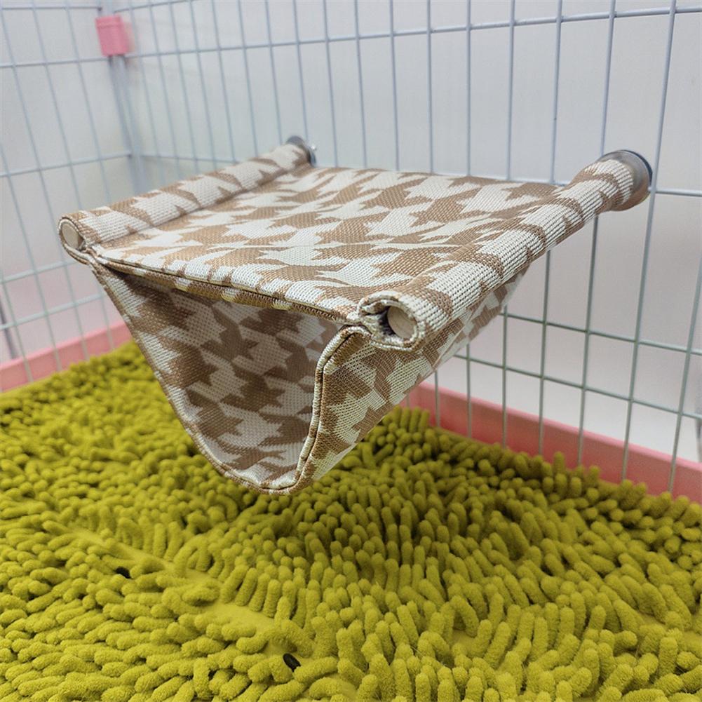 Ice Silk Hanging Hammock Nest Bed Double Layers Bird Cage Accessories For Guinea Pig Hamster Golden Bear Squirrel