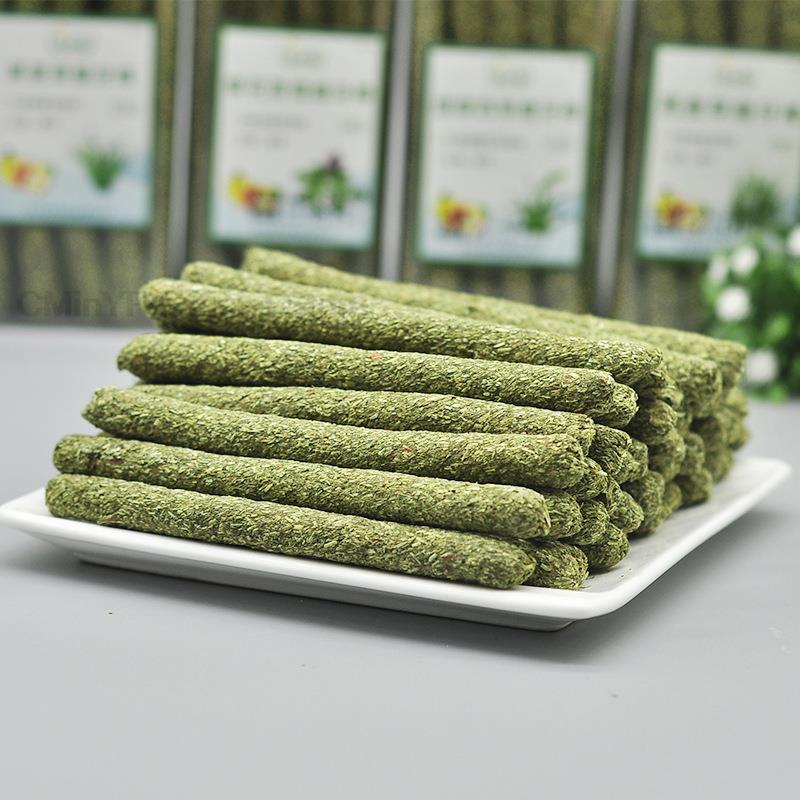 300g Small Pet Chew Toys Hay Treats For guinea pig Rabbit Hamster Gerbil Teeth Cleaning Toys Teething Stick Toy Set Pet Supplies