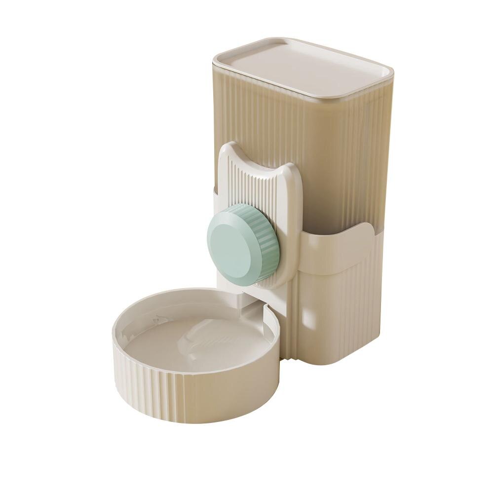 Pet Cats Dogs Hanging Water Dispenser Automatical Drinking Fountain Feeder Food Container Pet Cage Accessories