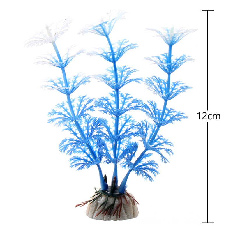 Artificial Seaweed Water Plants for Aquarium Plastic Fish Tank Plant Water Weeds Ornament Grass Viewing Decorations Accessories