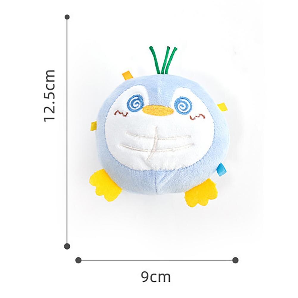 Pet Dog Cartoon Penguin Shape Plush Toy Bite-resistant Cotton Rope Pet Chew Squeak Toys Pet Products