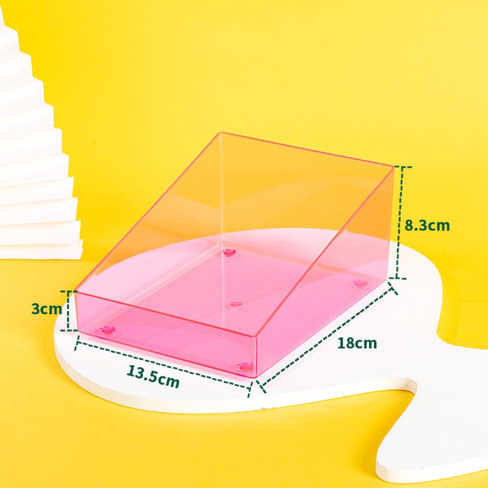 Hamster Clear Acrylic Toilet Tray Sand Bathroom For Hedgehogs Squirrels Chinchillas Golden Bears Guinea Pigs