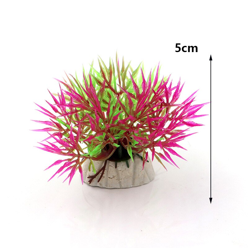 Artificial Seaweed Water Plants for Aquarium Plastic Fish Tank Plant Water Weeds Ornament Grass Viewing Decorations Accessories