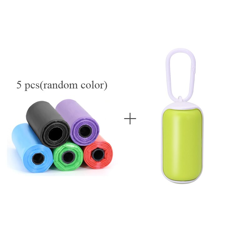 Pet Dog Poop Waste Bag Portable Puppy Kitten Garbage Bags Dispenser Dog Supplier Outdoor Garbage Bag for Dogs Cats Pet Products