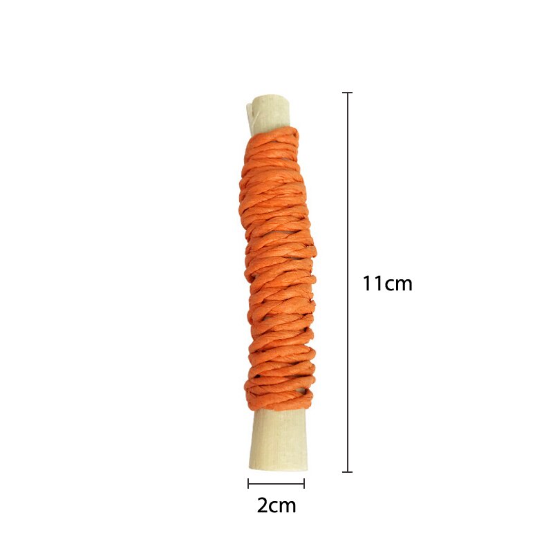 Rabbit Chew Toy Guinea Pigs Chew Treat Play Molar Toy Cage Entertainment Accessories For Bunny Hamsters Rat Chinchilla Gerbils