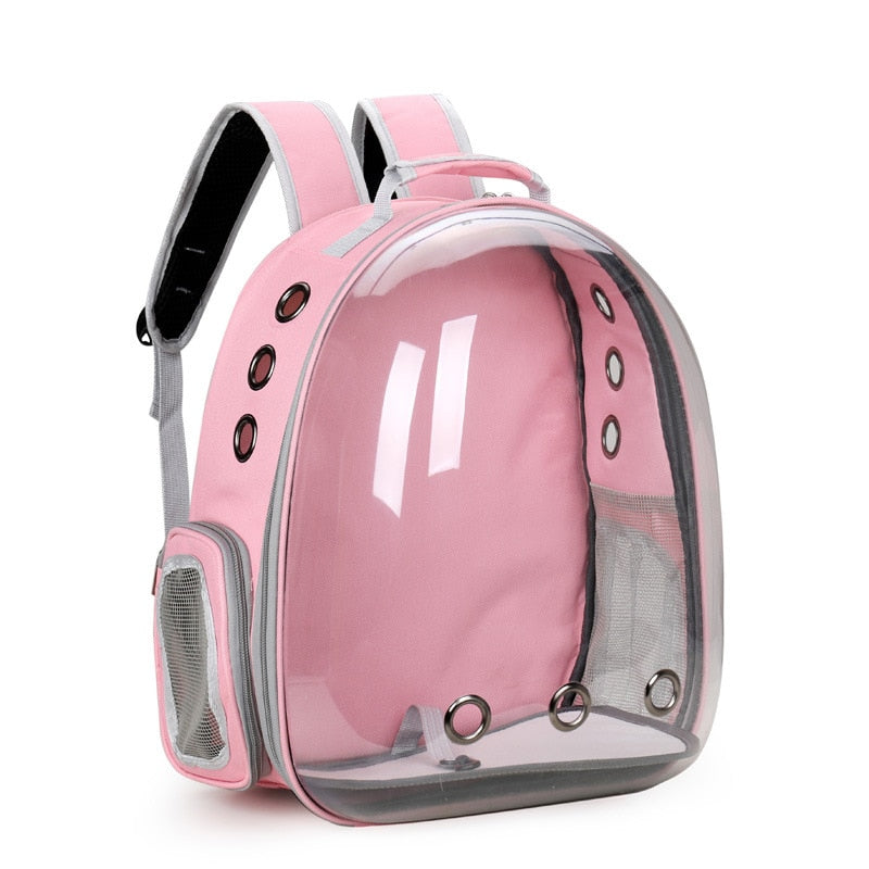 18Colors Carrier for Cat Puppy Breathable Portable Pet Bag Stroller Carrying Backpack Transparent Space Backpack Travel Products