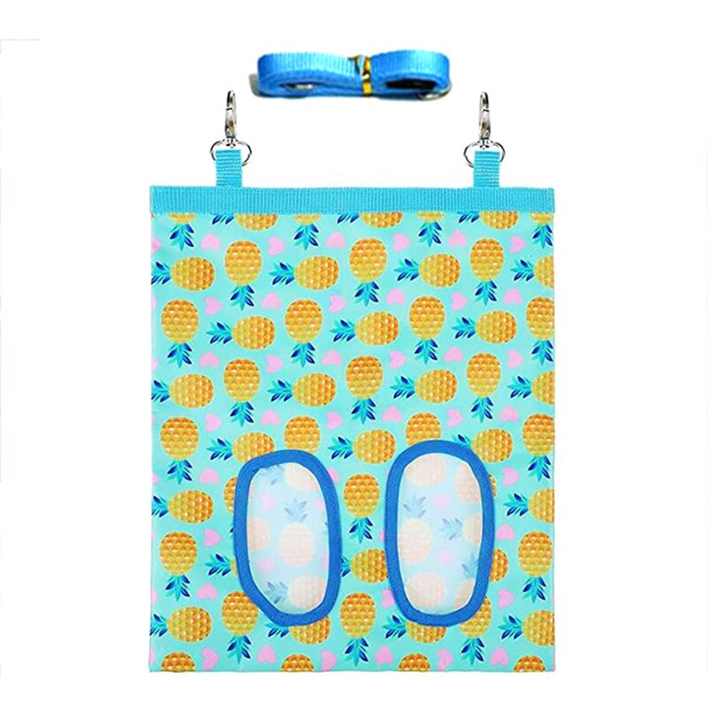 7 Colors Hay Bag Hanging Pouch Feeder Holder Feeding Dispenser Container for Rabbit Guinea Pig Small Animals Pet