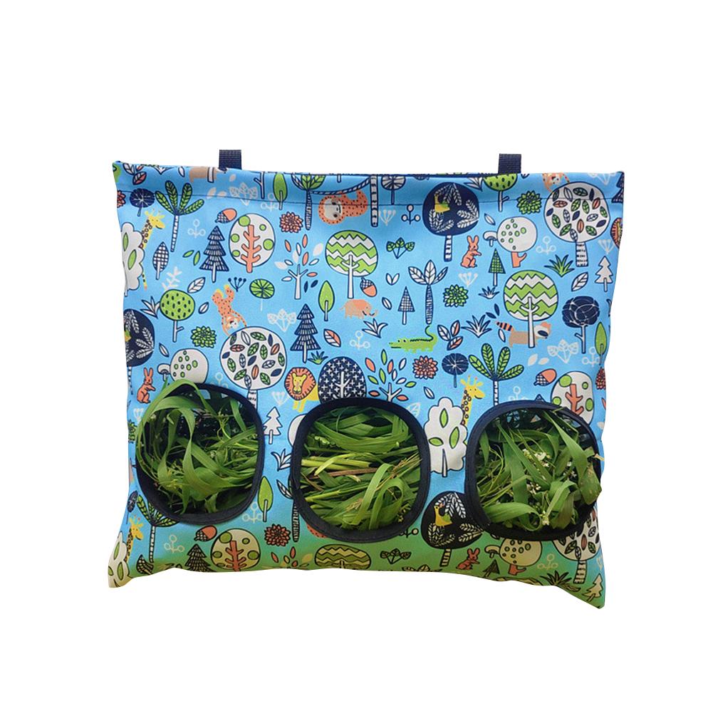 Hay Feeder Grass Feeding Bag Food Dispensers Pets Cage Accessories For Chinchilla Mole Guinea Pig Rabbit