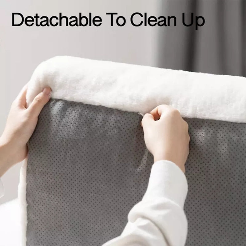Luxury Fur Winter Pet Cat Nest Sofa Modern Puppy Small Animal Kitten Dog Bed Couch Cushion Bedding Indoor Kennel House Yorkshire
