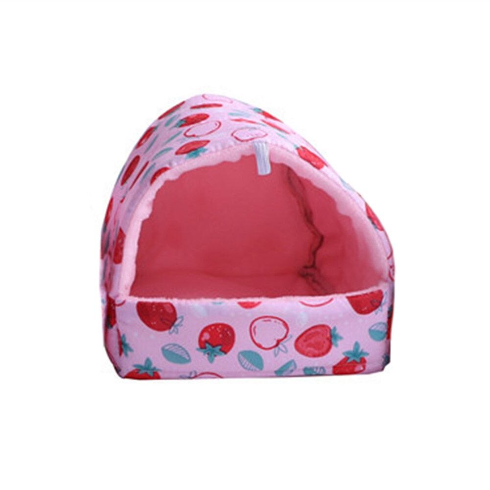 Soft Small Animal Hammock Nest for Ferret Rabbit Guinea Pig Rat Hamster Mice Bed Winter Warm Cushion House Cave Pet Supplies