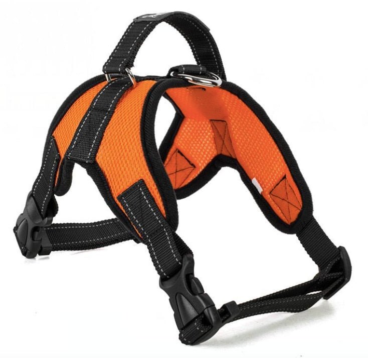 Pet Dog Soft Adjustable Harness Reflective Dog Chest Strap Walk Out Vest for Medium Dog Chest Harness Dog Vest Pets Accessories