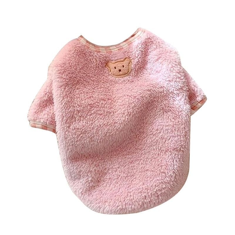 Pet Dress Autumn Winter Woolen Princess Skirt Christmas Harness Traction Rope Small Dog Coat Puppy Holiday Clothes Poodle Yorkie