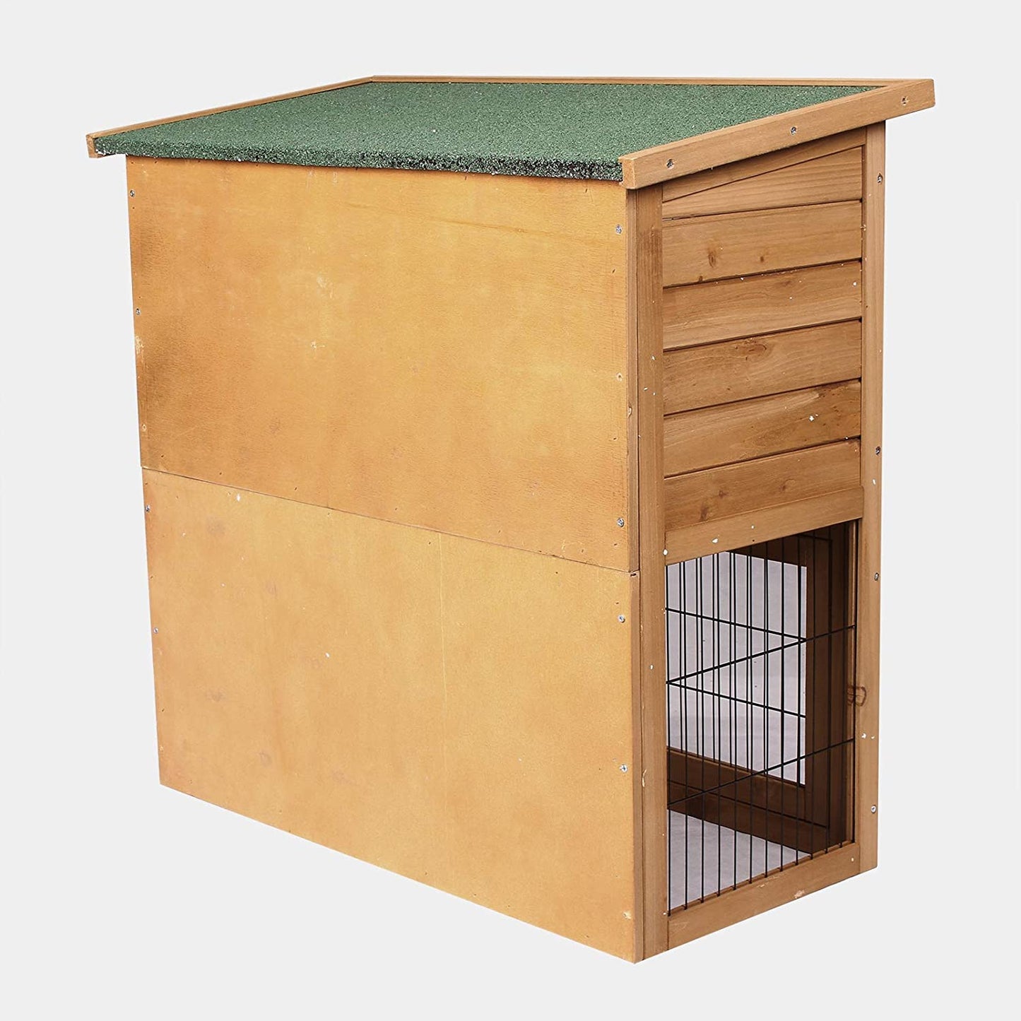 Outdoor Hutch Large Chicken Coop House for Rabbits Guinea Pigs Hamster Pets Cages for Small Animals Waterproof 2 Levels 3 Doors