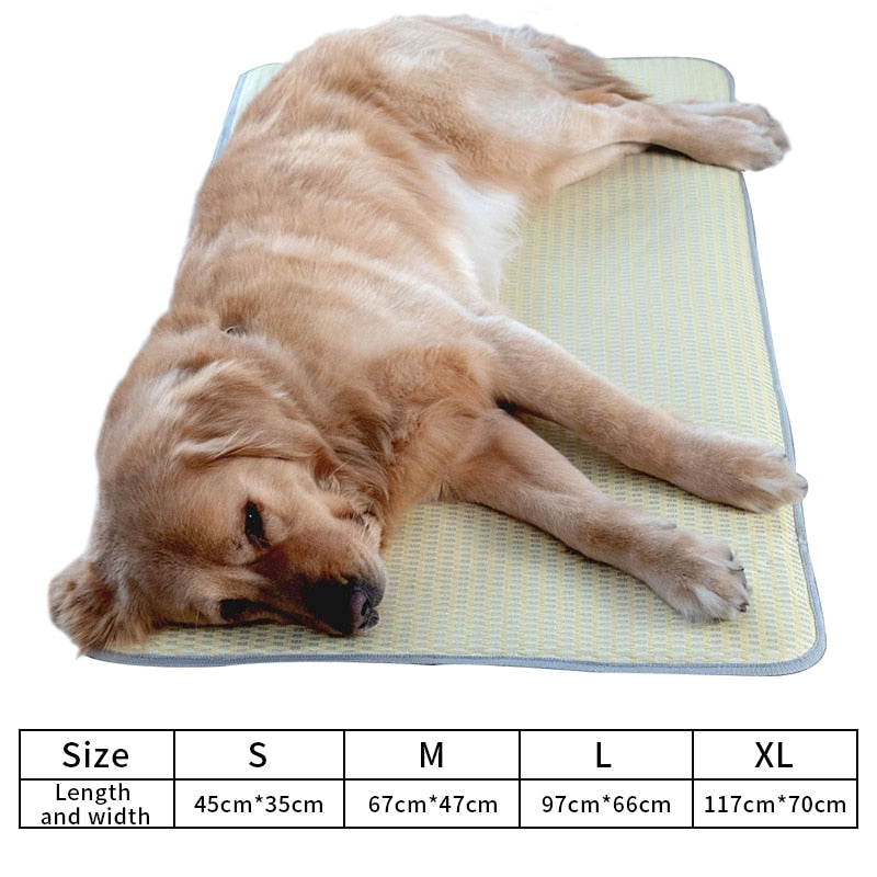 HOOPET Pet Summer Cooling Mat Dog Summer Bed Cat Mat Mascotas Cama Perro Sofa for Dogs House