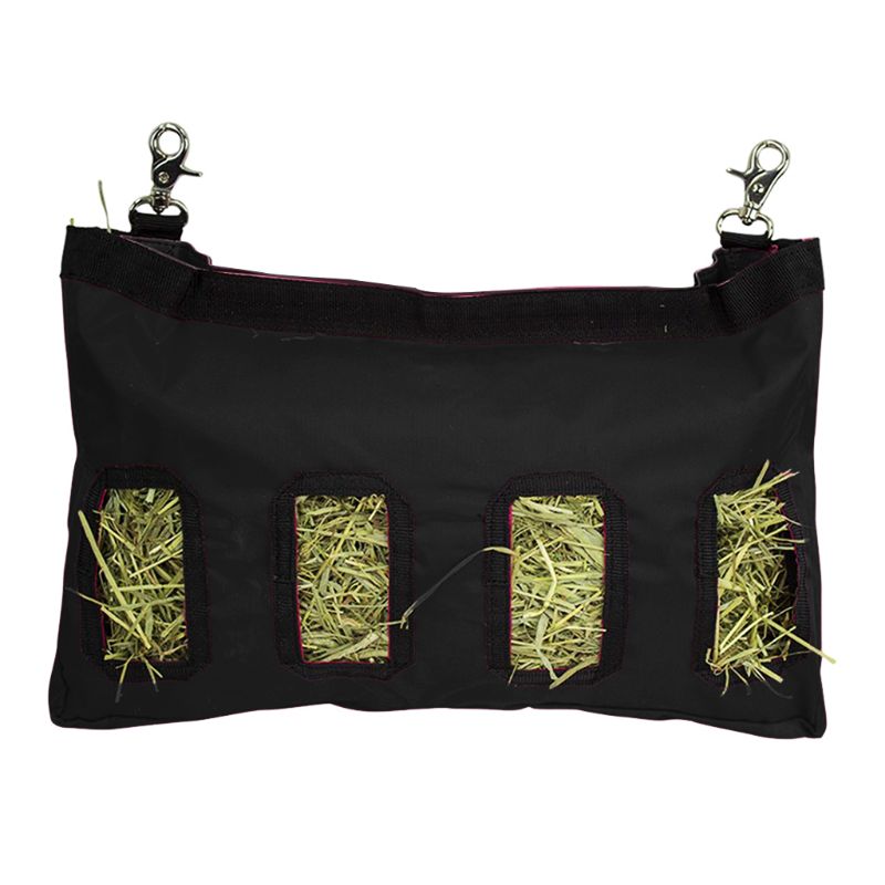 Hay Bag Hanging Pouch Feeder Holder Feeding Dispenser Container for Rabbit Guinea Pig Small Animals Pet