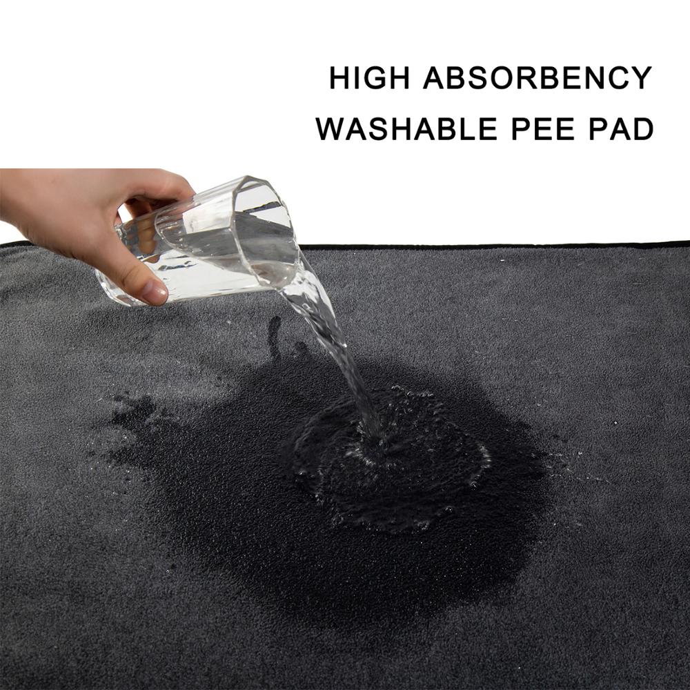 Extra Large Dog Pee Pads Blanket Washable Puppy Pads Mat with Fast Absorbent Reusable Waterproof for Training, Travel, Car,Sofa