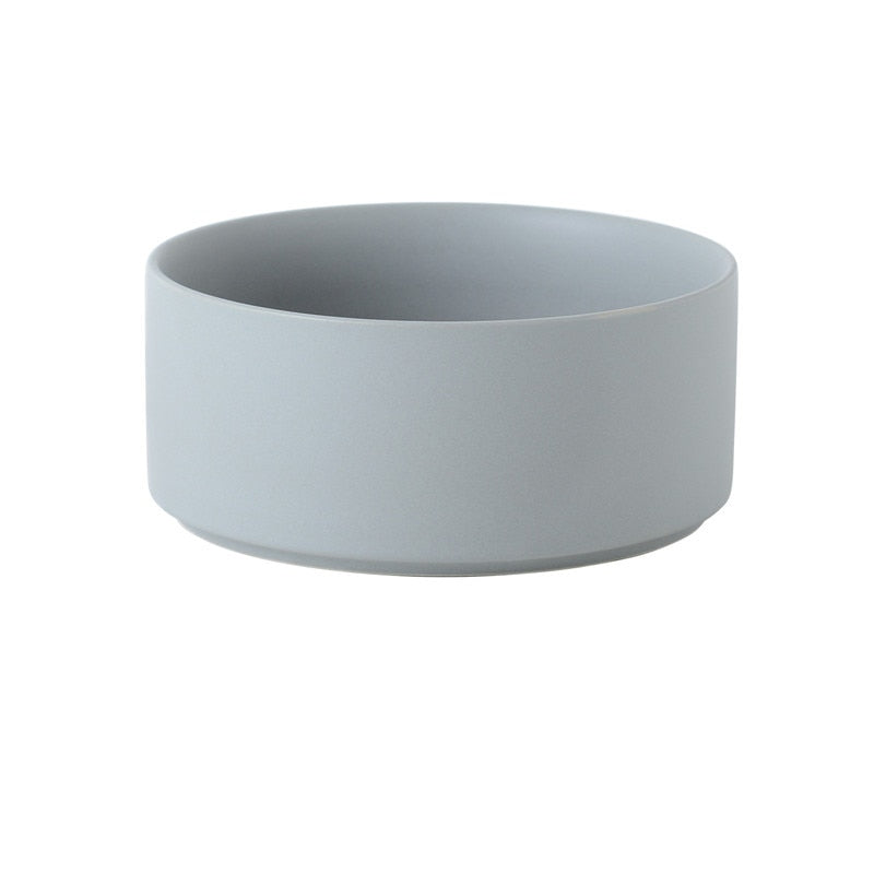 Ceramic Pet Bowl Cat Puppy Feeding Supplies Double Pet Bowls Dog Food Water Feeder Dog Accessories Durable multiple color option