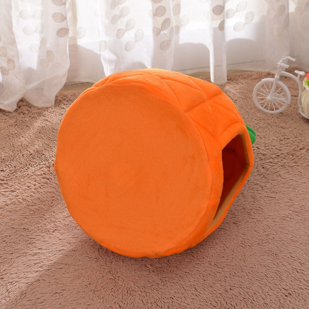 Pet Dog Pineapple House Kennel Winter Warm Nest Soft Foldable Sleeping Mat Mat Quality Cotton Cat Bed Puppy House New