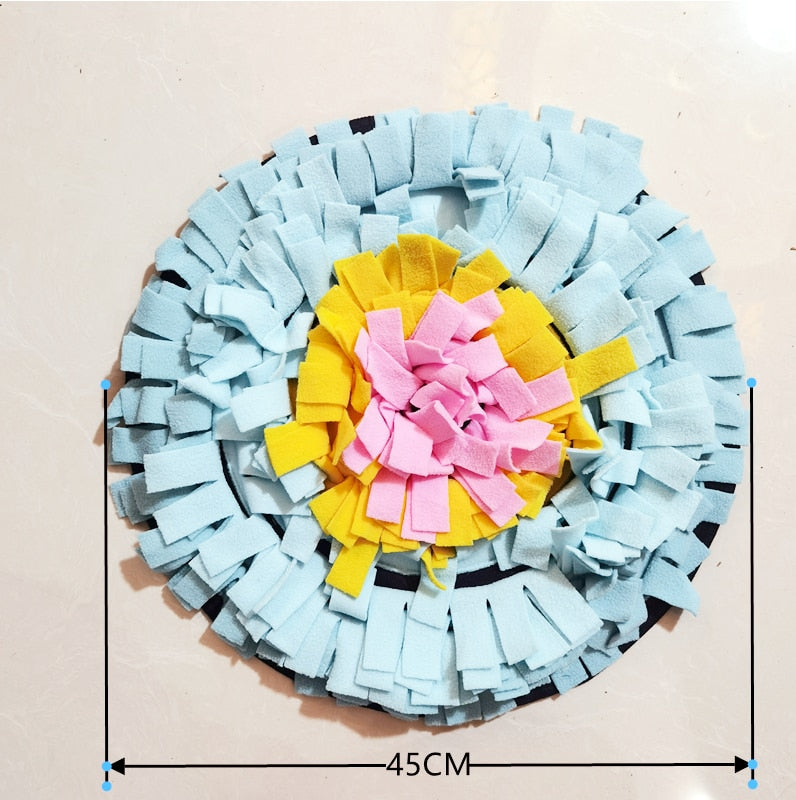 Dog Toys Increase IQ Snuffle Mat Slow Dispensing Feeder mat Pet Puzzle Puppy Training Games Feeding Food Intelligence Toy