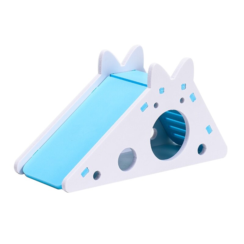 Lovely Rat House Cage Wooden Hamster Ladder Pet Small Animal Rabbit Hideout Exercise Toy