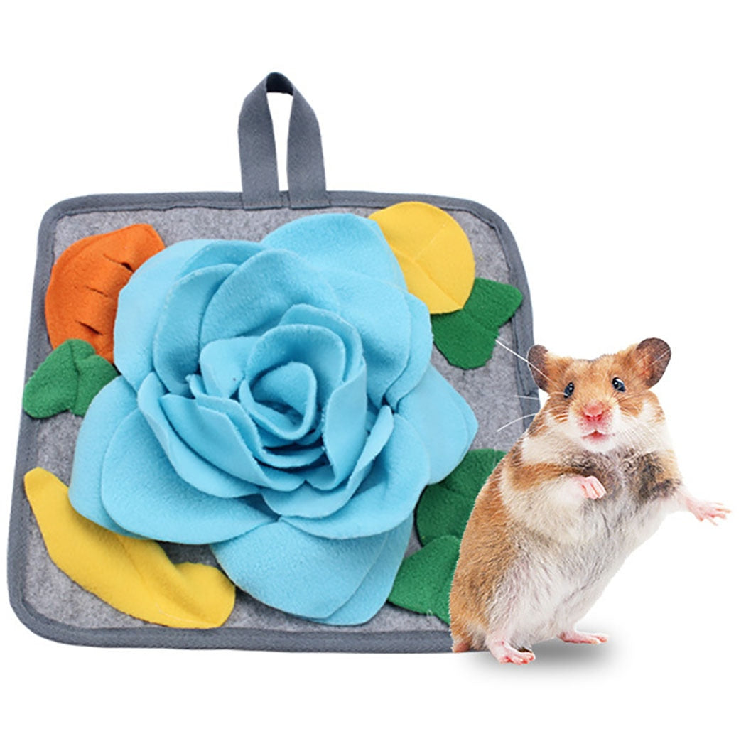 Pet Snuffle Mat For Dogs Encourages Natural Foraging Skills For Kitten Puppy Rabbit Interactive Feed Game For Boredom