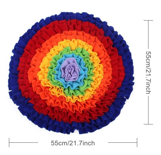 Dog Toys Increase IQ Snuffle Mat Slow Dispensing Feeder mat Pet Puzzle Puppy Training Games Feeding Food Intelligence Toy