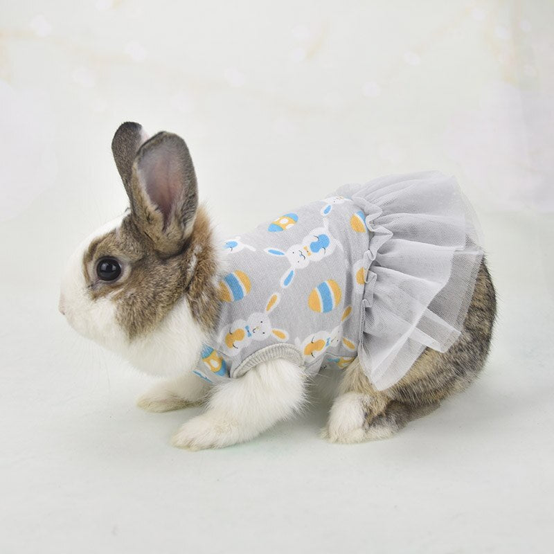 Bunny Clothes Dwarf Rabbits Turn Into Dress Up Costumes Bunny Go Out Photo Props Small Pet Supplies Baby Rabbits Special Clothes